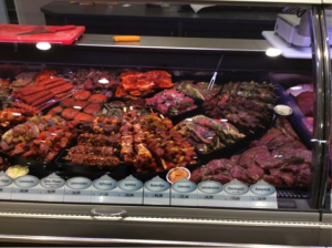 NZ lamb displayed unlabeled in German Butcher